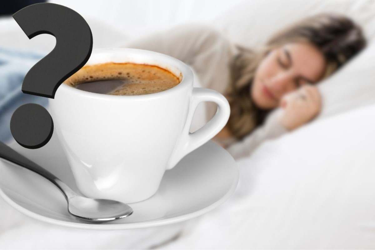 bere caffè dormire