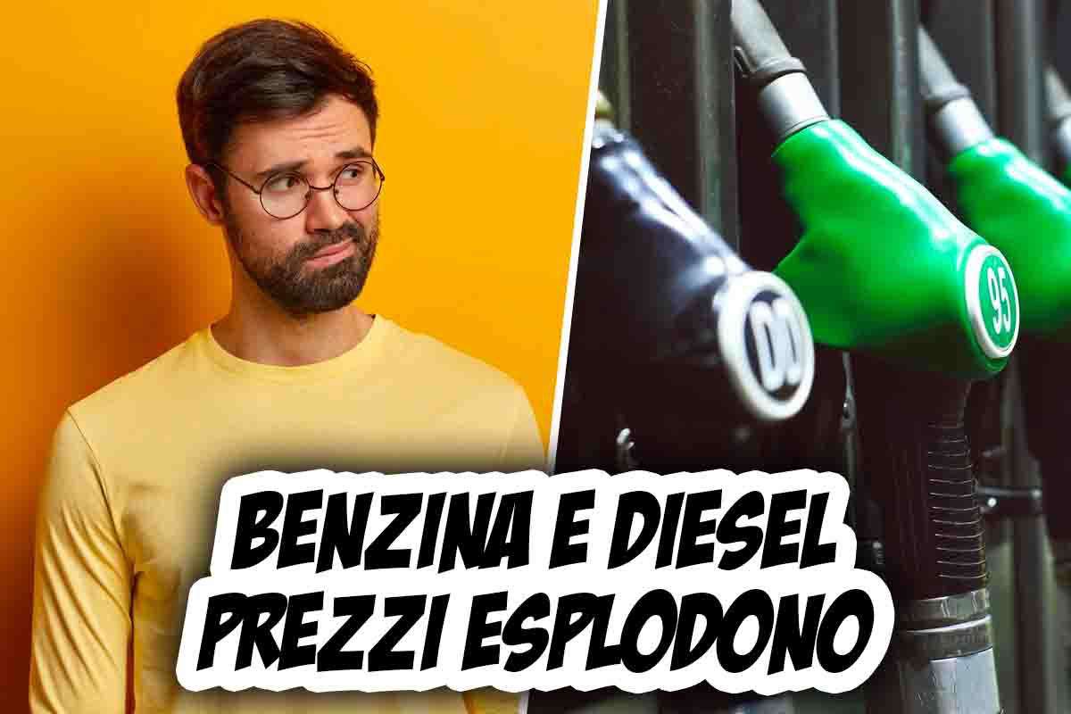 Prezzo benzina e diesel