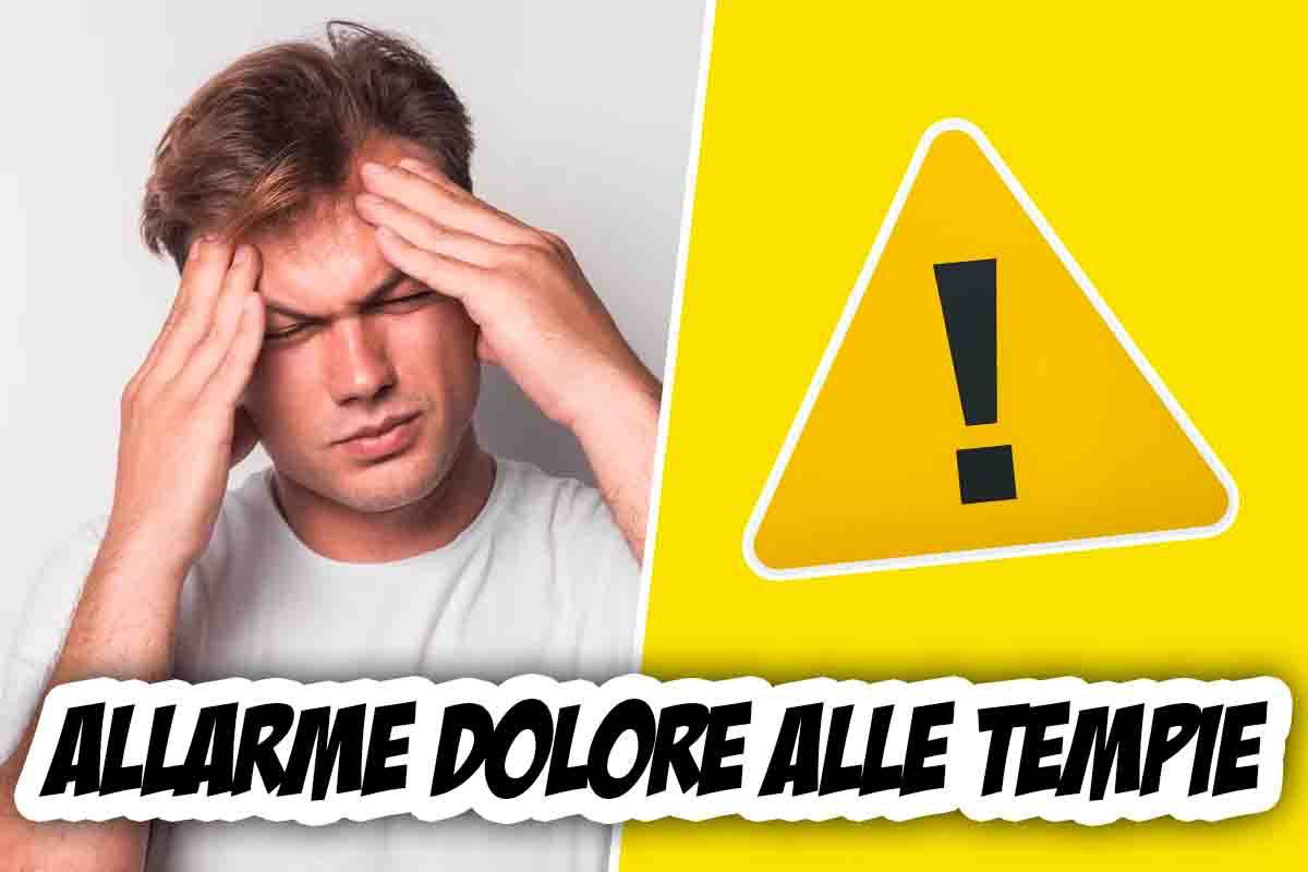 allarme dolore tempie: verifica patologie