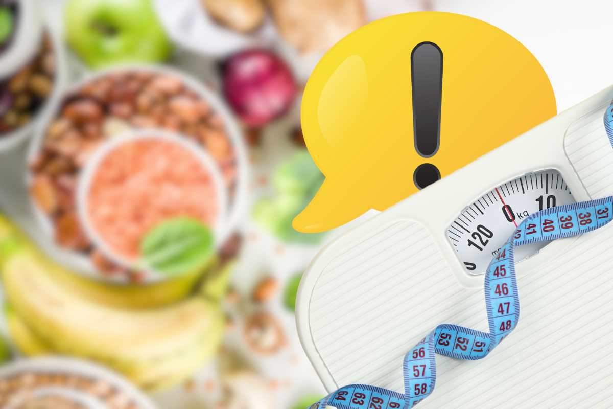 Alimento falso mito delle diete-attenzione
