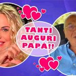 antonella clerici auguri papà