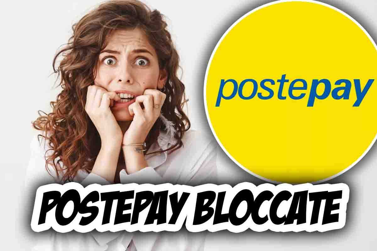 cosa fare se ti bloccano la postepay