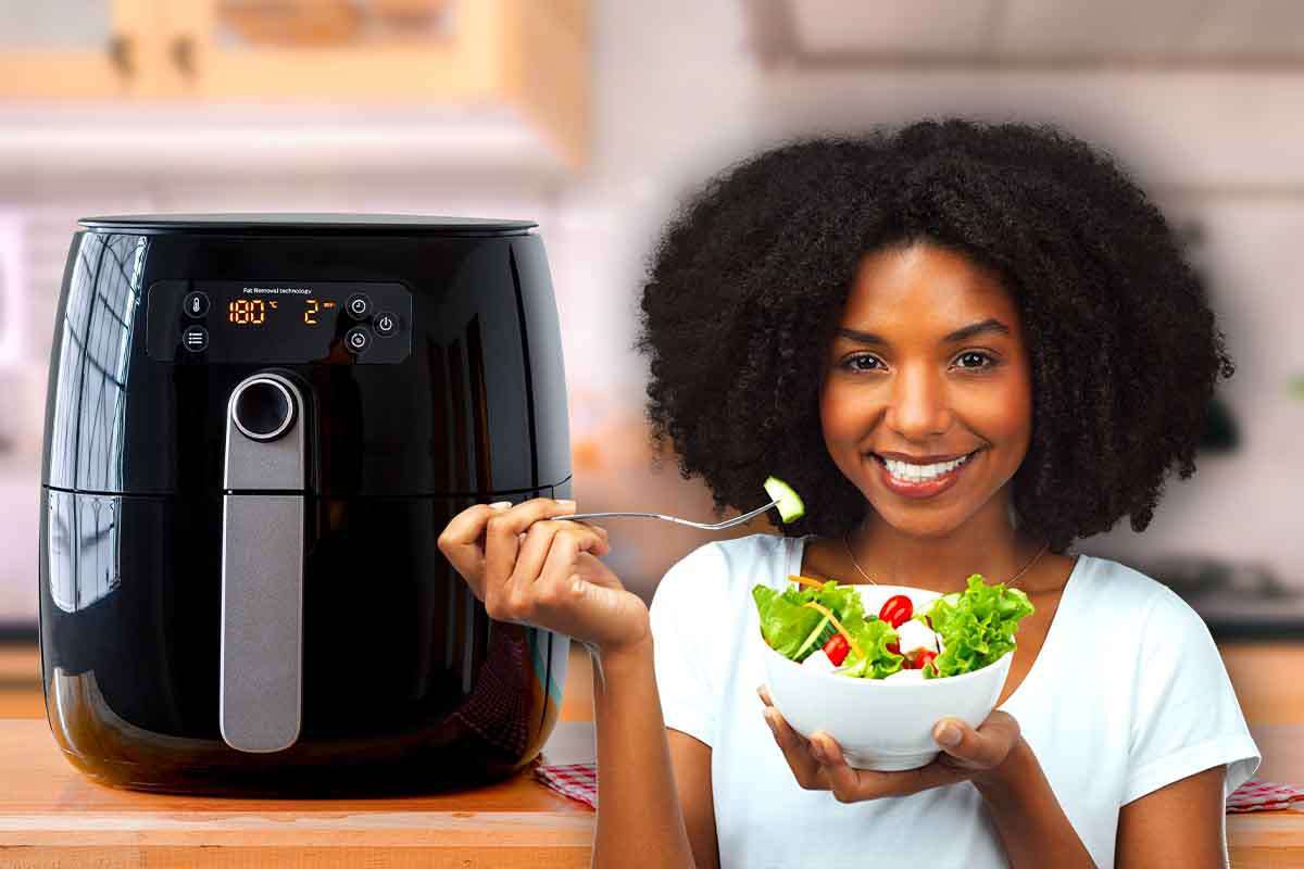 Usare la friggitrice ad aria a dieta