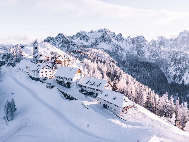 I panorami delle Alpi austriache sono unici