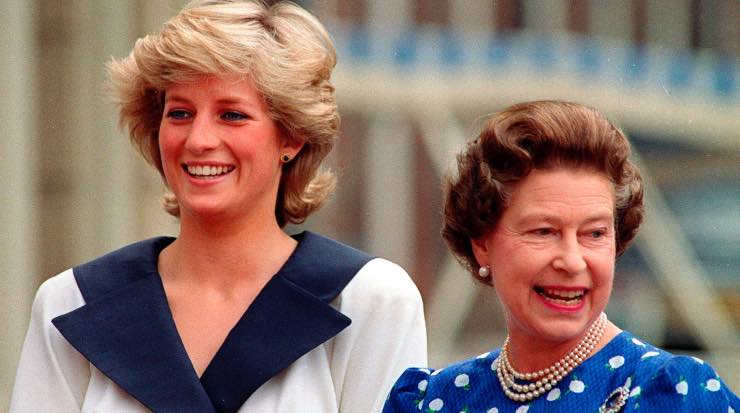 Lady Diana e la regina
