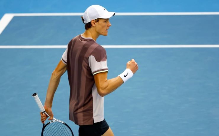 jannik sinner agli australian open