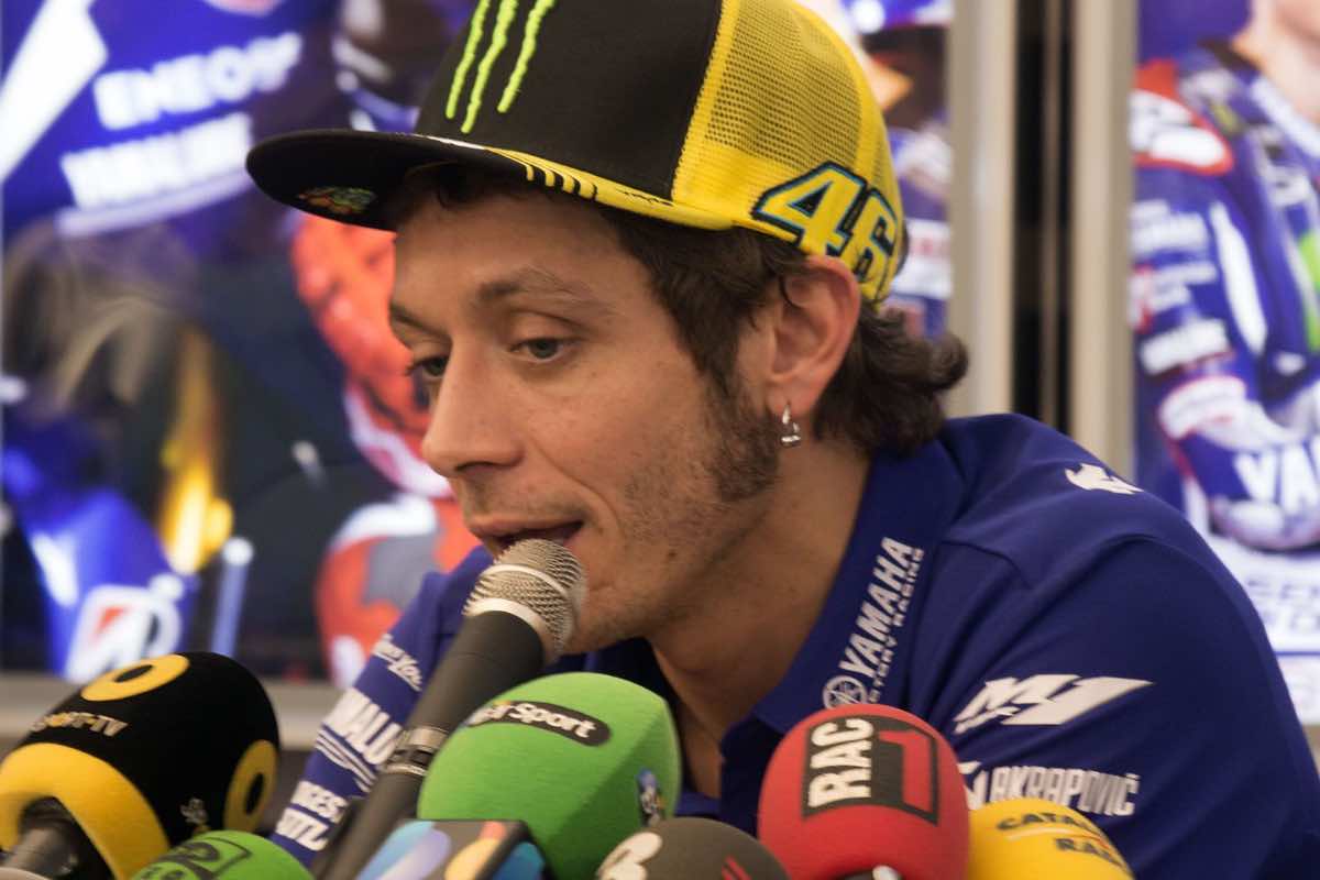 Valentino Rossi torna in pista